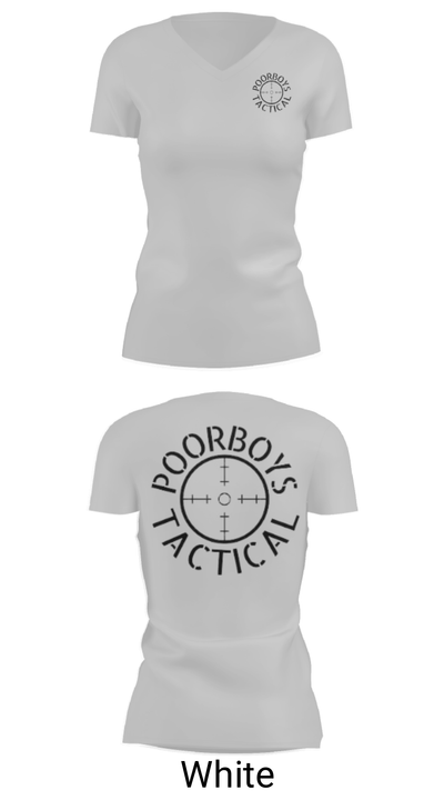Poorboys Tactical 30892317 Women's Short Sleeve V-neck Shirt - 7