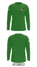 Live Oak High School Swimming 98269774 Long Sleeve Performance Shirt - 18