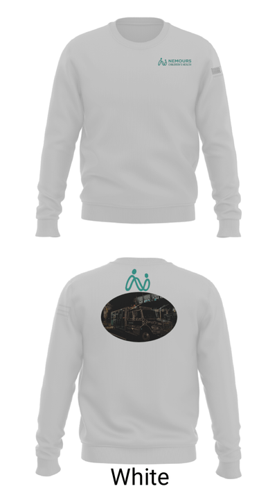 NEMOURS CHILDRENS HOSPITAL 4343259 Crew Neck Sweatshirt - 2