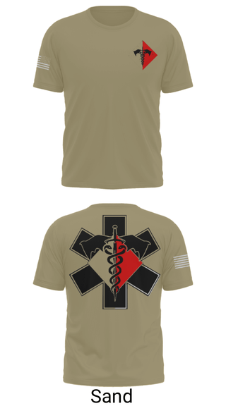 Short Sleeve Performance Shirt, 307th Medics, Army, Teamtime, Team time, sublimation, custom sports apparel, team uniforms, spirit wear, spiritwear, sports uniforms, custom shirts, team store, custom team store, fundraiser sports, apparel fundraiser