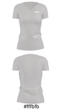 Alpha 41832347 Women's Short Sleeve V-neck Shirt - 4
