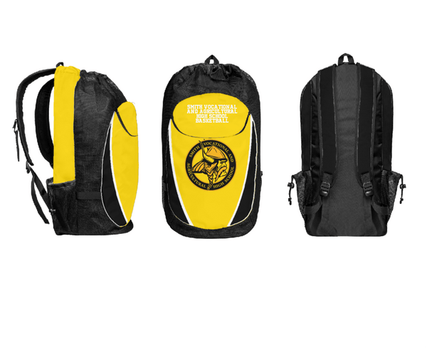 Gear Bag, Smith Vocational and Agricultural High School Basketball, Women's Basketball, Teamtime, Team time, sublimation, custom sports apparel, team uniforms, spirit wear, spiritwear, sports uniforms, custom shirts, team store, custom team store, fundraiser sports, apparel fundraiser