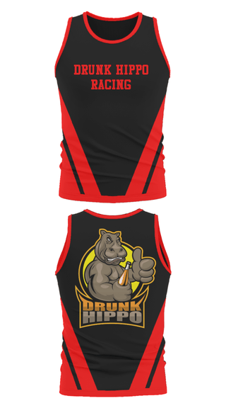 Tank Top, Drunk Hippo Racing, , Teamtime, Team time, sublimation, custom sports apparel, team uniforms, spirit wear, spiritwear, sports uniforms, custom shirts, team store, custom team store, fundraiser sports, apparel fundraiser