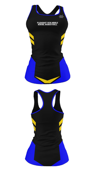Tank Top, Pleasant Run Middle School Basketball, Men's Basketball, Teamtime, Team time, sublimation, custom sports apparel, team uniforms, spirit wear, spiritwear, sports uniforms, custom shirts, team store, custom team store, fundraiser sports, apparel fundraiser