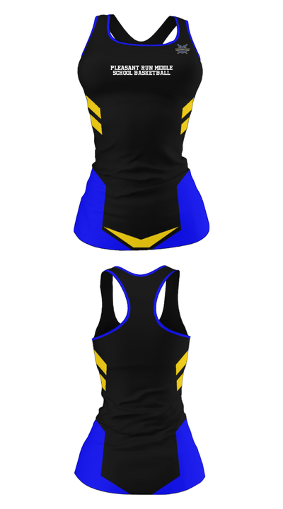 Pleasant Run Middle School Basketball 41400847 Tank Top - 29