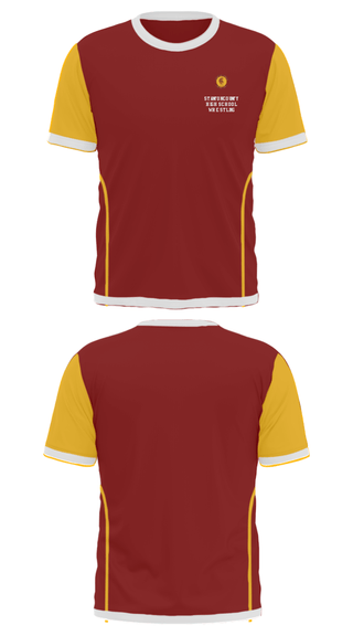 Short Sleeve Performance Shirt, Stanton County High School Wrestling, Wrestling, Teamtime, Team time, sublimation, custom sports apparel, team uniforms, spirit wear, spiritwear, sports uniforms, custom shirts, team store, custom team store, fundraiser sports, apparel fundraiser