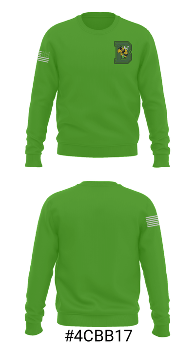 Bethel High School Basketball 85074801 Crew Neck Sweatshirt - 16