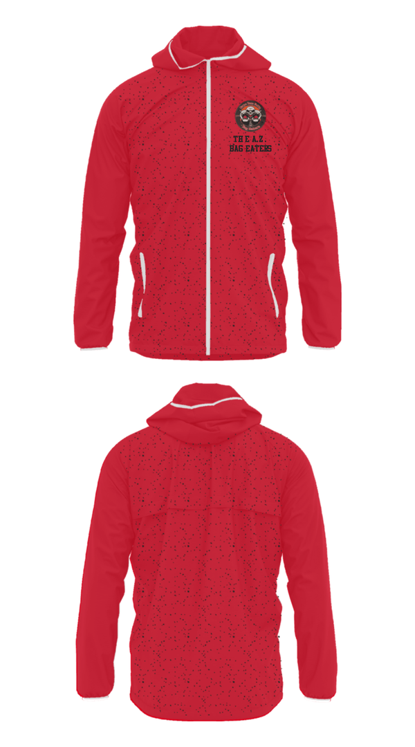 Windbreaker, The A.Z. Bag Eaters, Football, Teamtime, Team time, sublimation, custom sports apparel, team uniforms, spirit wear, spiritwear, sports uniforms, custom shirts, team store, custom team store, fundraiser sports, apparel fundraiser