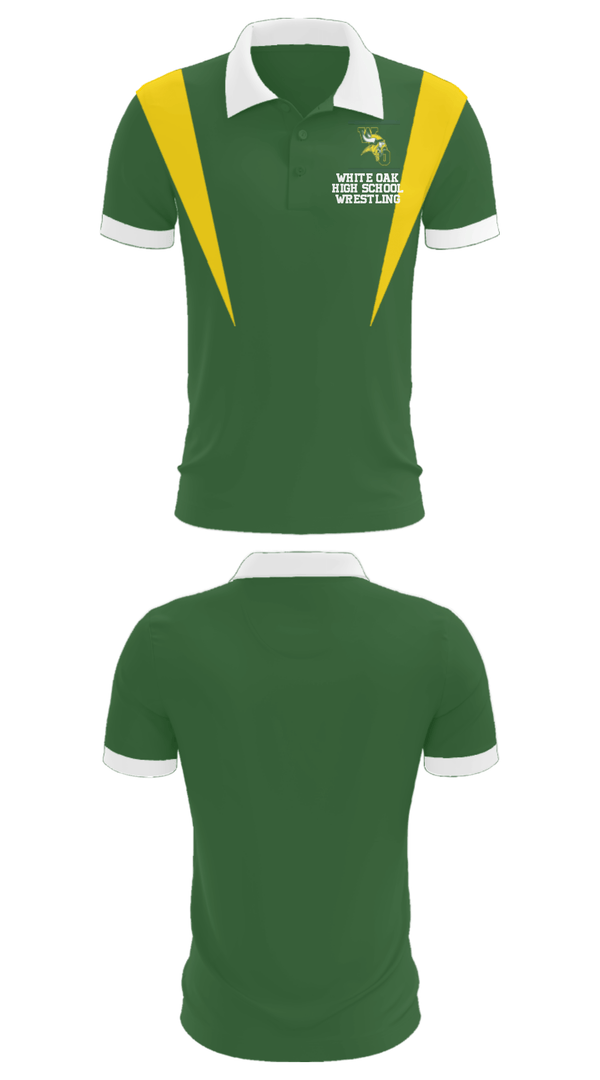Short Sleeve Performance Polo, White Oak High School Wrestling, Wrestling, Teamtime, Team time, sublimation, custom sports apparel, team uniforms, spirit wear, spiritwear, sports uniforms, custom shirts, team store, custom team store, fundraiser sports, apparel fundraiser