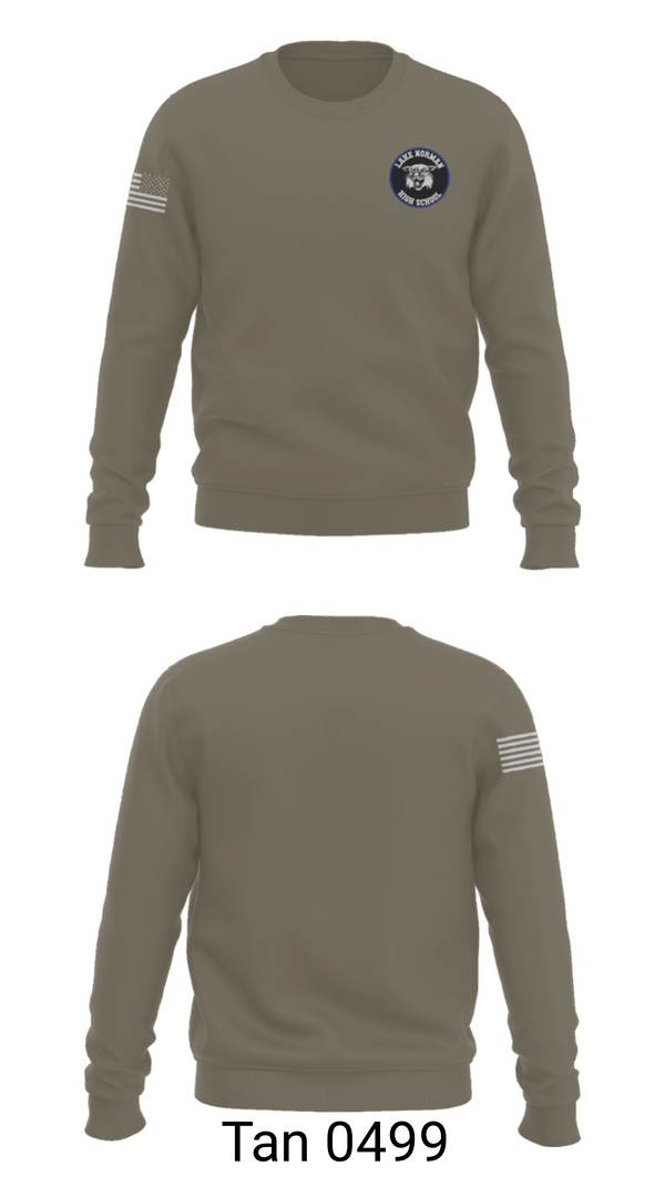 Crew Neck Sweatshirt, Lake Norman High School, Spirit Store, Teamtime, Team time, sublimation, custom sports apparel, team uniforms, spirit wear, spiritwear, sports uniforms, custom shirts, team store, custom team store, fundraiser sports, apparel fundraiser