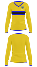 Ardsley High School Wrestling 41813138 Women's Long Sleeve V-neck Shirt - 31