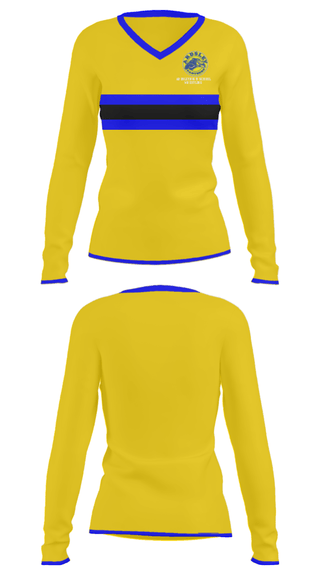 Women's Long Sleeve Vneck Shirt, Ardsley High School Wrestling, Wrestling, Teamtime, Team time, sublimation, custom sports apparel, team uniforms, spirit wear, spiritwear, sports uniforms, custom shirts, team store, custom team store, fundraiser sports, apparel fundraiser