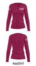 Haughton Legends 60035398 Women's Long Sleeve V-neck Shirt - 20
