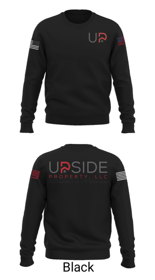 Crew Neck Sweatshirt, UPSIDE PROPERTY, , Teamtime, Team time, sublimation, custom sports apparel, team uniforms, spirit wear, spiritwear, sports uniforms, custom shirts, team store, custom team store, fundraiser sports, apparel fundraiser