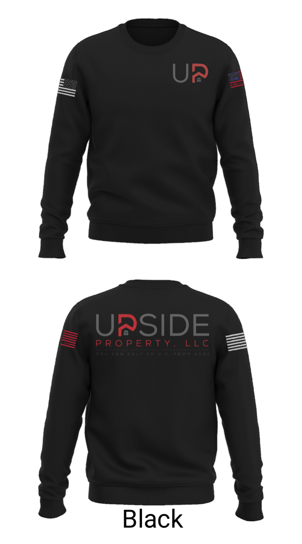 Crew Neck Sweatshirt, UPSIDE PROPERTY, , Teamtime, Team time, sublimation, custom sports apparel, team uniforms, spirit wear, spiritwear, sports uniforms, custom shirts, team store, custom team store, fundraiser sports, apparel fundraiser