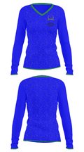 Redeemer Preparatory Academy 55986007 Women's Long Sleeve V-neck Shirt - 33