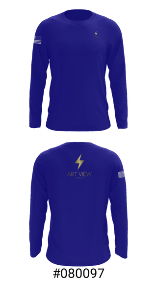 Long Sleeve Performance Shirt, Art view, , Teamtime, Team time, sublimation, custom sports apparel, team uniforms, spirit wear, spiritwear, sports uniforms, custom shirts, team store, custom team store, fundraiser sports, apparel fundraiser
