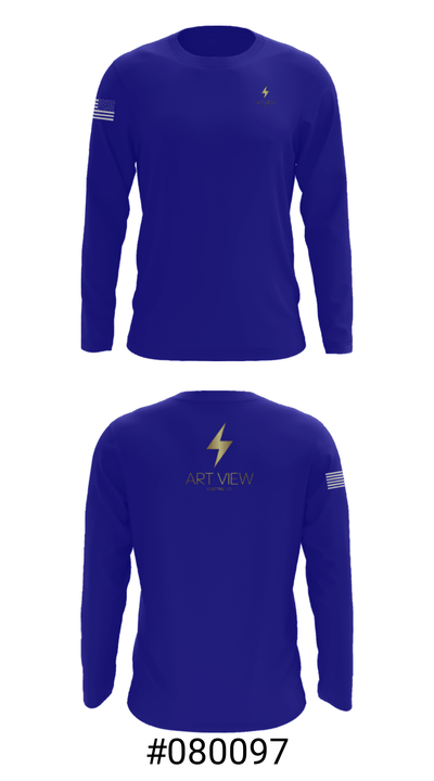 Art view 78673886 Long Sleeve Performance Shirt - 18