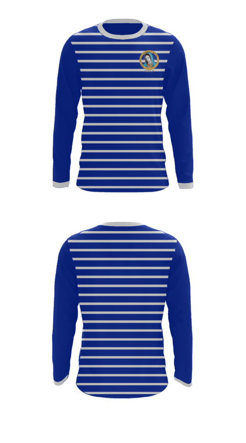 Long Sleeve Performance Shirt, Our Lady Of Guadalupe School, Spirit Store, Teamtime, Team time, sublimation, custom sports apparel, team uniforms, spirit wear, spiritwear, sports uniforms, custom shirts, team store, custom team store, fundraiser sports, apparel fundraiser