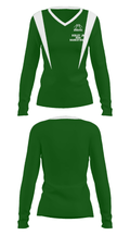 Ridley Jr Aba Basketball 35748475 Women's Long Sleeve V-neck Shirt - 29