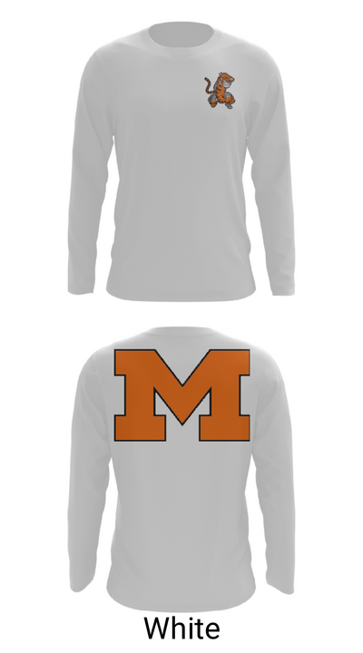 Washington High School Wrestling 75731174 Long Sleeve Performance Shirt - 4