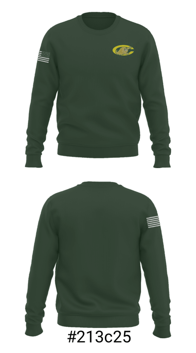 Coloma High School Wrestling 72632347 Crew Neck Sweatshirt - 16