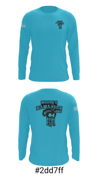 Long Sleeve Performance Shirt, Woodys Hawaiian bbq, , Teamtime, Team time, sublimation, custom sports apparel, team uniforms, spirit wear, spiritwear, sports uniforms, custom shirts, team store, custom team store, fundraiser sports, apparel fundraiser