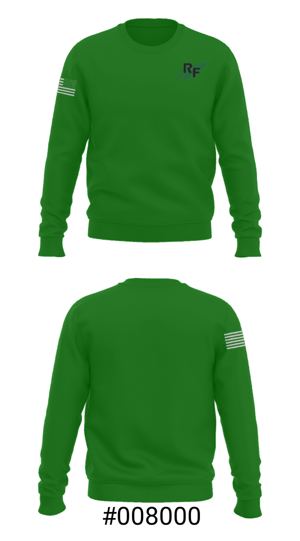 Crew Neck Sweatshirt, Rock Falls High School Wrestling, Wrestling, Teamtime, Team time, sublimation, custom sports apparel, team uniforms, spirit wear, spiritwear, sports uniforms, custom shirts, team store, custom team store, fundraiser sports, apparel fundraiser