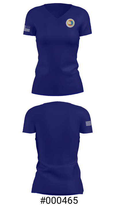 City Day Community School 63597885 Women's Short Sleeve V-neck Shirt - 21