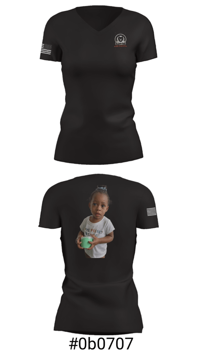 BullDawgFitness 48051784 Women's Short Sleeve V-neck Shirt - 21