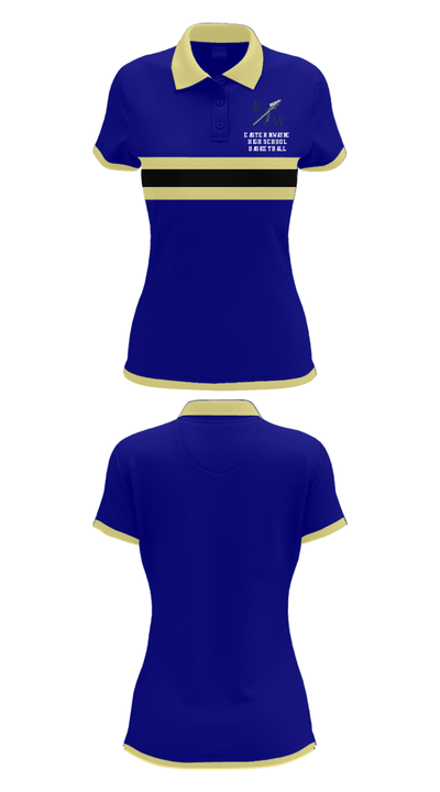 Eastern Wayne High School Basketball 64570461 Short Sleeve Performance Polo - 37