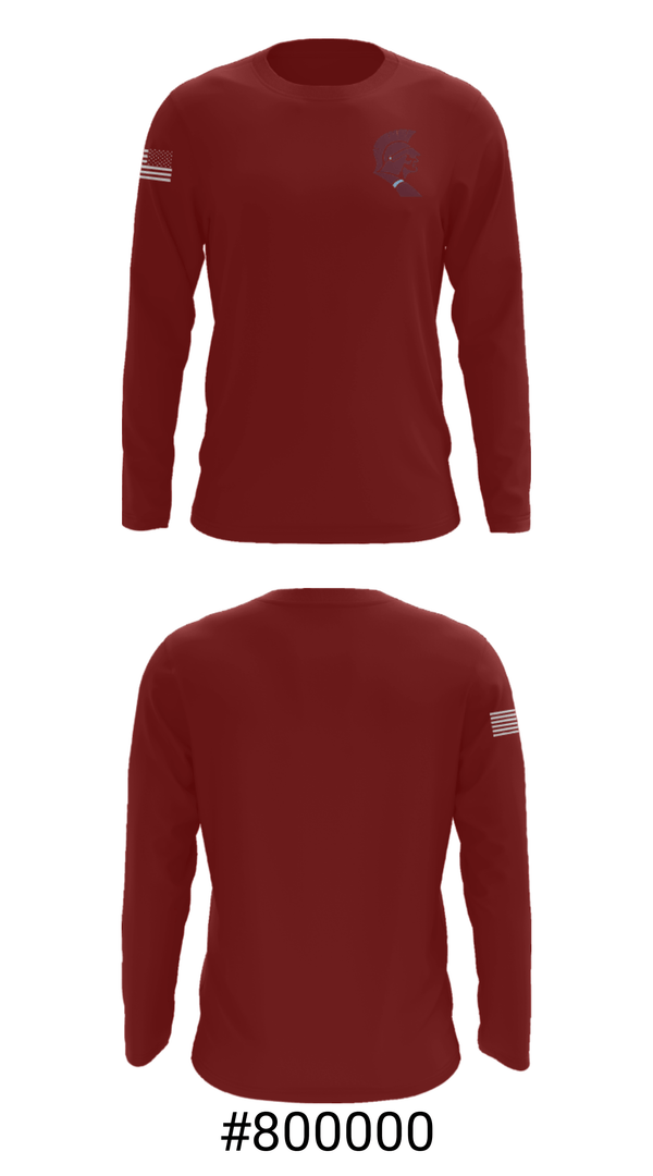 Long Sleeve Performance Shirt, Saint Joseph-Ogden High School Wrestling, Wrestling, Teamtime, Team time, sublimation, custom sports apparel, team uniforms, spirit wear, spiritwear, sports uniforms, custom shirts, team store, custom team store, fundraiser sports, apparel fundraiser