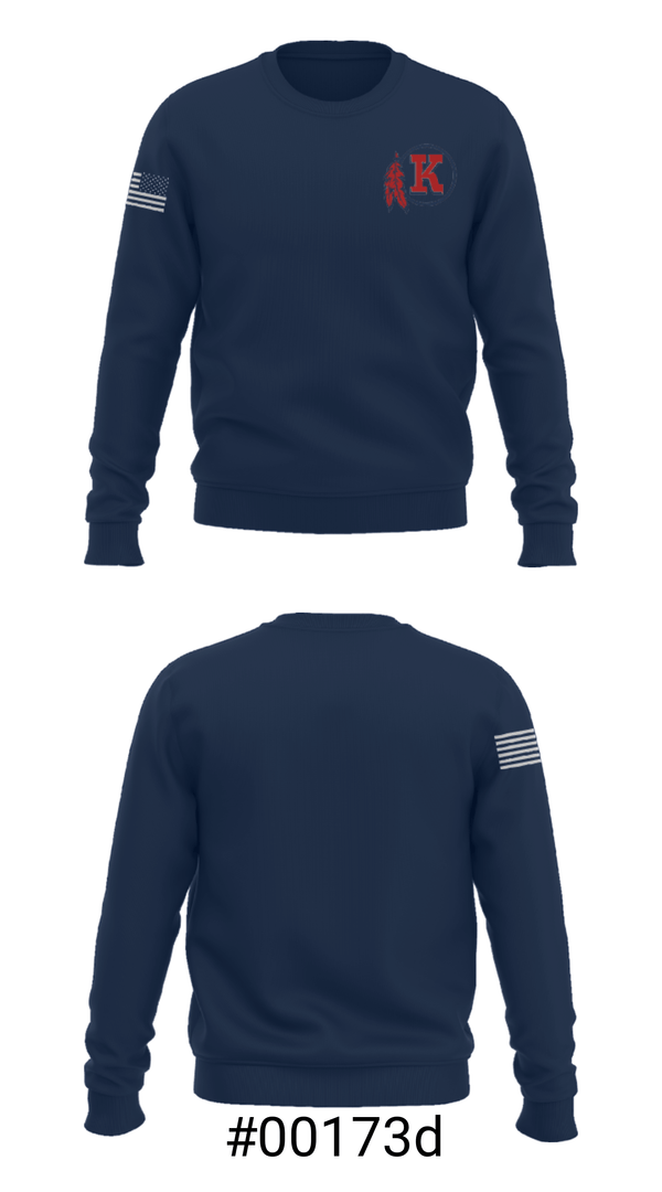 Crew Neck Sweatshirt, Roy C Ketcham High School, Spirit Store, Teamtime, Team time, sublimation, custom sports apparel, team uniforms, spirit wear, spiritwear, sports uniforms, custom shirts, team store, custom team store, fundraiser sports, apparel fundraiser