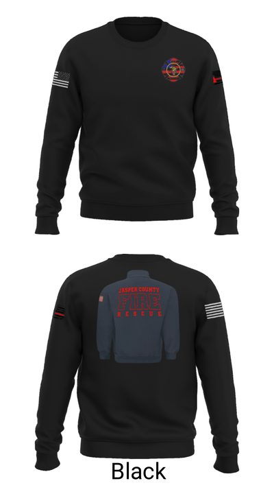 Jasper County Fire Rescue 11474467 Crew Neck Sweatshirt - 18
