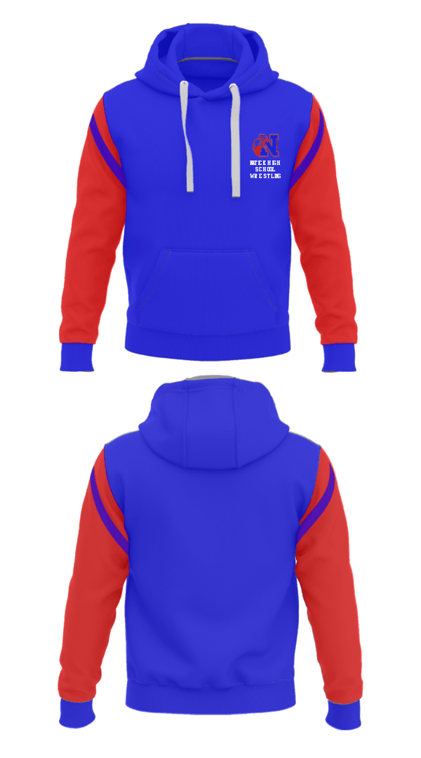 Hoodie, Natick High School Wrestling, Wrestling, Teamtime, Team time, sublimation, custom sports apparel, team uniforms, spirit wear, spiritwear, sports uniforms, custom shirts, team store, custom team store, fundraiser sports, apparel fundraiser
