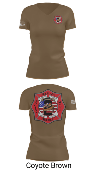 Women's Short Sleeve Vneck Shirt, Group 2, Fire Department, Teamtime, Team time, sublimation, custom sports apparel, team uniforms, spirit wear, spiritwear, sports uniforms, custom shirts, team store, custom team store, fundraiser sports, apparel fundraiser