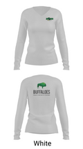 Bridger Middle School 54496281 Women's Long Sleeve V-neck Shirt - 6