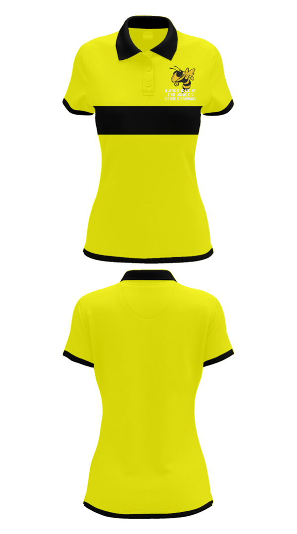 Short Sleeve Performance Polo, Haynes Academy For Advanced Studies Swimming, Swimming, Teamtime, Team time, sublimation, custom sports apparel, team uniforms, spirit wear, spiritwear, sports uniforms, custom shirts, team store, custom team store, fundraiser sports, apparel fundraiser