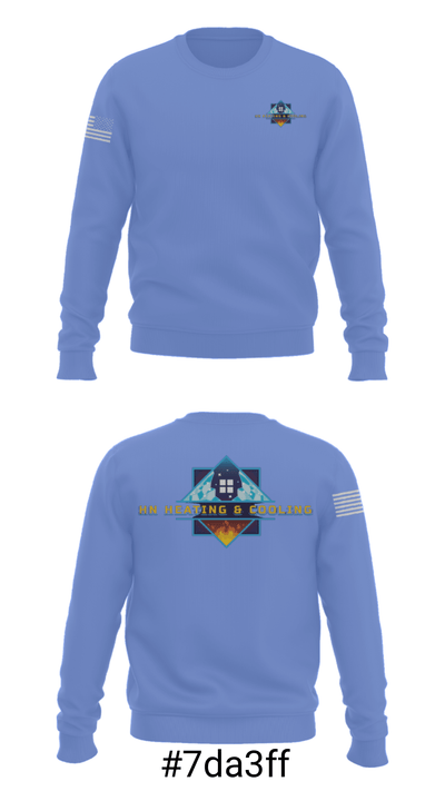 HN Heating & Cooling 85380303 Crew Neck Sweatshirt - 16