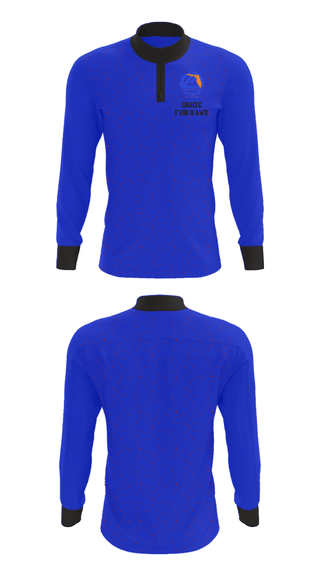 Quarter Zip Jacket, Gracie Fishhawk, Wrestling, Teamtime, Team time, sublimation, custom sports apparel, team uniforms, spirit wear, spiritwear, sports uniforms, custom shirts, team store, custom team store, fundraiser sports, apparel fundraiser