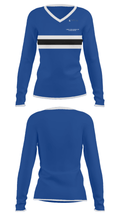Queen Of The Miraculous Medal School 57024851 Women's Long Sleeve V-neck Shirt - 31