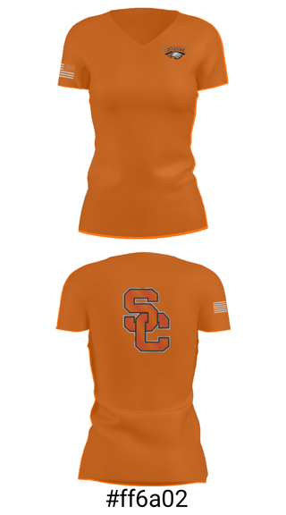 Women's Short Sleeve Vneck Shirt, South Charleston High School Wrestling, Wrestling, Teamtime, Team time, sublimation, custom sports apparel, team uniforms, spirit wear, spiritwear, sports uniforms, custom shirts, team store, custom team store, fundraiser sports, apparel fundraiser