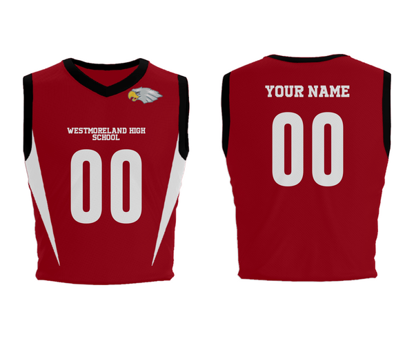 Mens Basketball Jersey, Westmoreland High School, Men's Basketball, Teamtime, Team time, sublimation, custom sports apparel, team uniforms, spirit wear, spiritwear, sports uniforms, custom shirts, team store, custom team store, fundraiser sports, apparel fundraiser