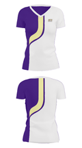 Union County Elementary School 1450124 Women's Short Sleeve V-neck Shirt - 33