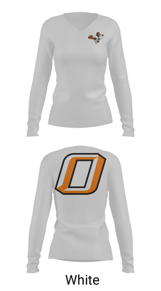 Women's Long Sleeve Vneck Shirt, Osseo High School Wrestling, Wrestling, Teamtime, Team time, sublimation, custom sports apparel, team uniforms, spirit wear, spiritwear, sports uniforms, custom shirts, team store, custom team store, fundraiser sports, apparel fundraiser