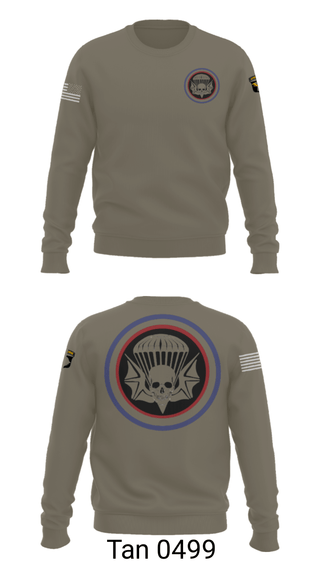 Crew Neck Sweatshirt, , Army, Teamtime, Team time, sublimation, custom sports apparel, team uniforms, spirit wear, spiritwear, sports uniforms, custom shirts, team store, custom team store, fundraiser sports, apparel fundraiser
