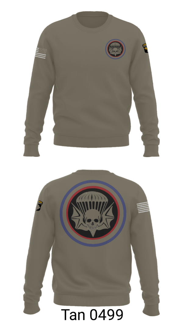 Crew Neck Sweatshirt, , Army, Teamtime, Team time, sublimation, custom sports apparel, team uniforms, spirit wear, spiritwear, sports uniforms, custom shirts, team store, custom team store, fundraiser sports, apparel fundraiser