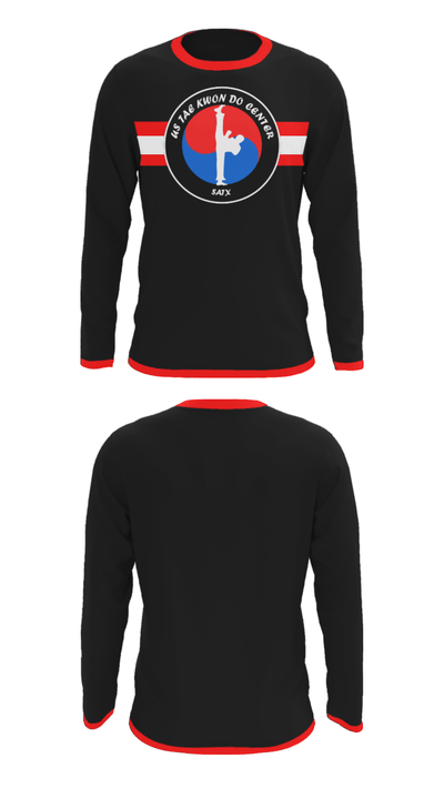 USTKDC 33860343 Long Sleeve Performance Shirt - 23