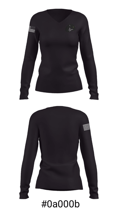 Park Avenue Elementary School 73638938 Women's Long Sleeve V-neck Shirt - 20