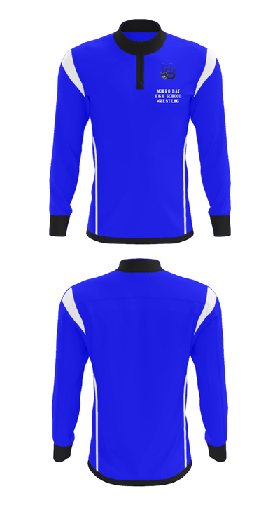 Morro Bay High School Wrestling 60723579 Quarter Zip Jacket - 39